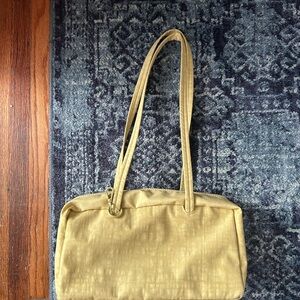 BAGGU bowler bag yellow